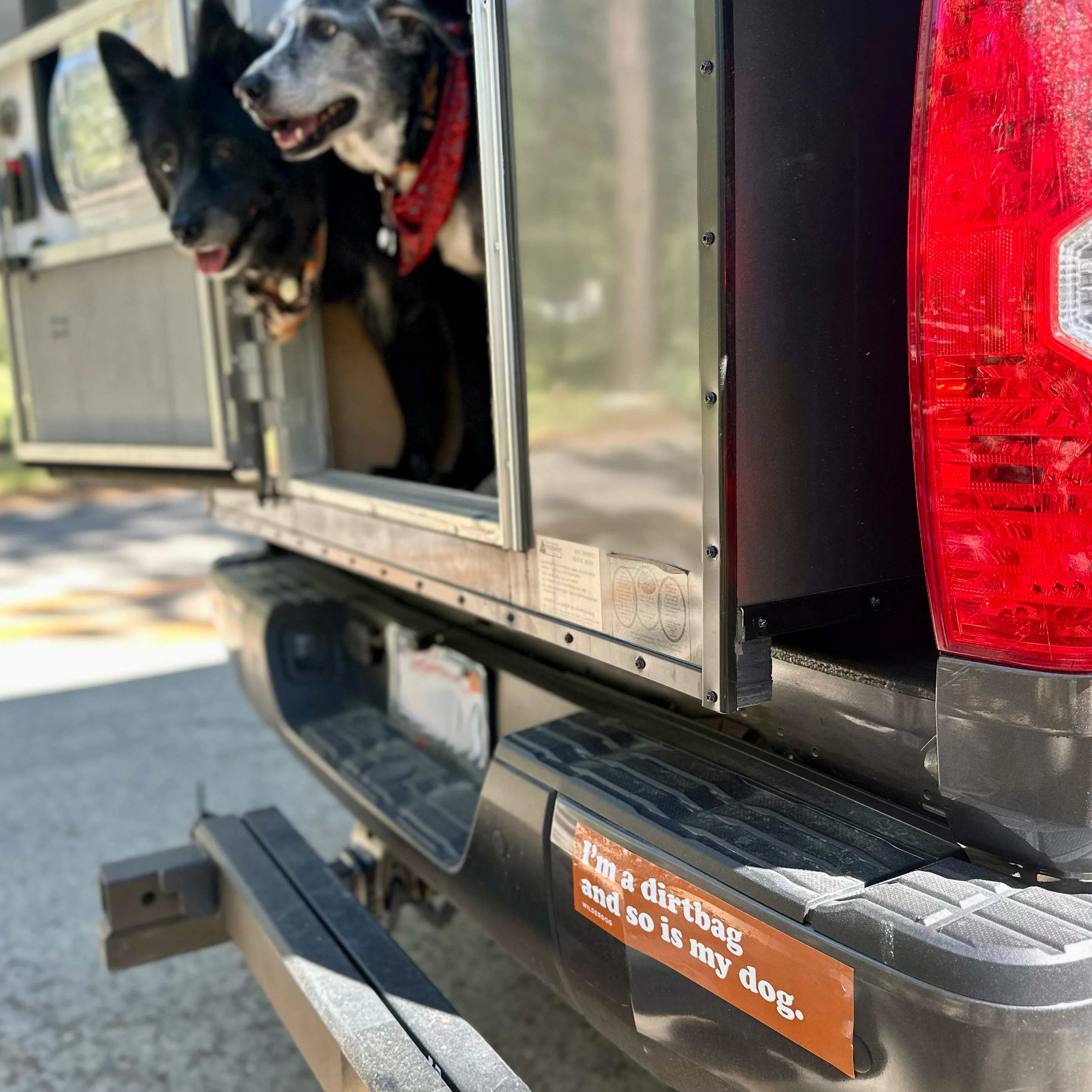 Dirtbag Bumper Sticker - Image 3