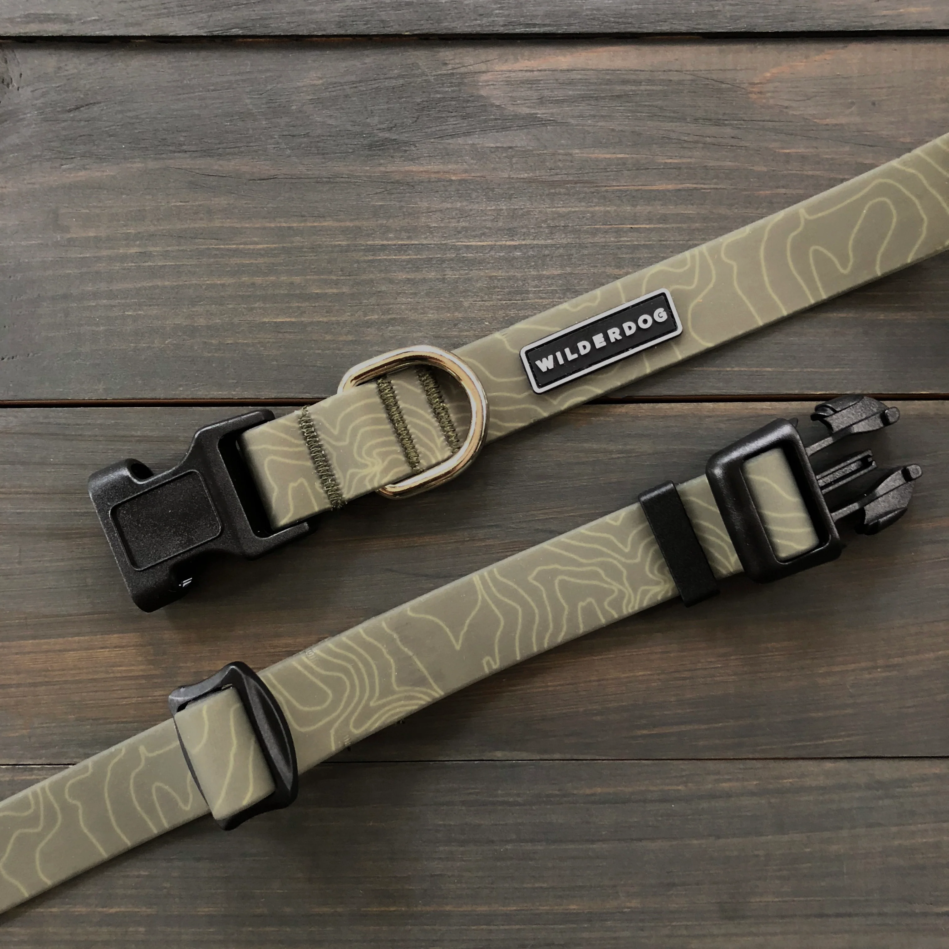 Olive Waterproof Leash + Collar Bundle - Image 3